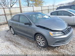 2015 Volkswagen Jetta 1.8t Se Серый vin: 3VWD17AJ7FM319719