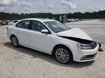 2015 Volkswagen Jetta Se White vin: 3VWD17AJ7FM321163