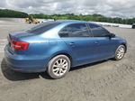 2015 Volkswagen Jetta Se Blue vin: 3VWD17AJ7FM403104