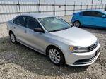 2015 Volkswagen Jetta Se Silver vin: 3VWD17AJ7FM413227