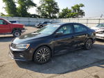 2015 Volkswagen Jetta Se Черный vin: 3VWD17AJ7FM424745