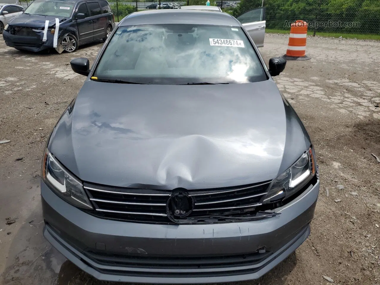 2017 Volkswagen Jetta Sport Gray vin: 3VWD17AJ7HM313504