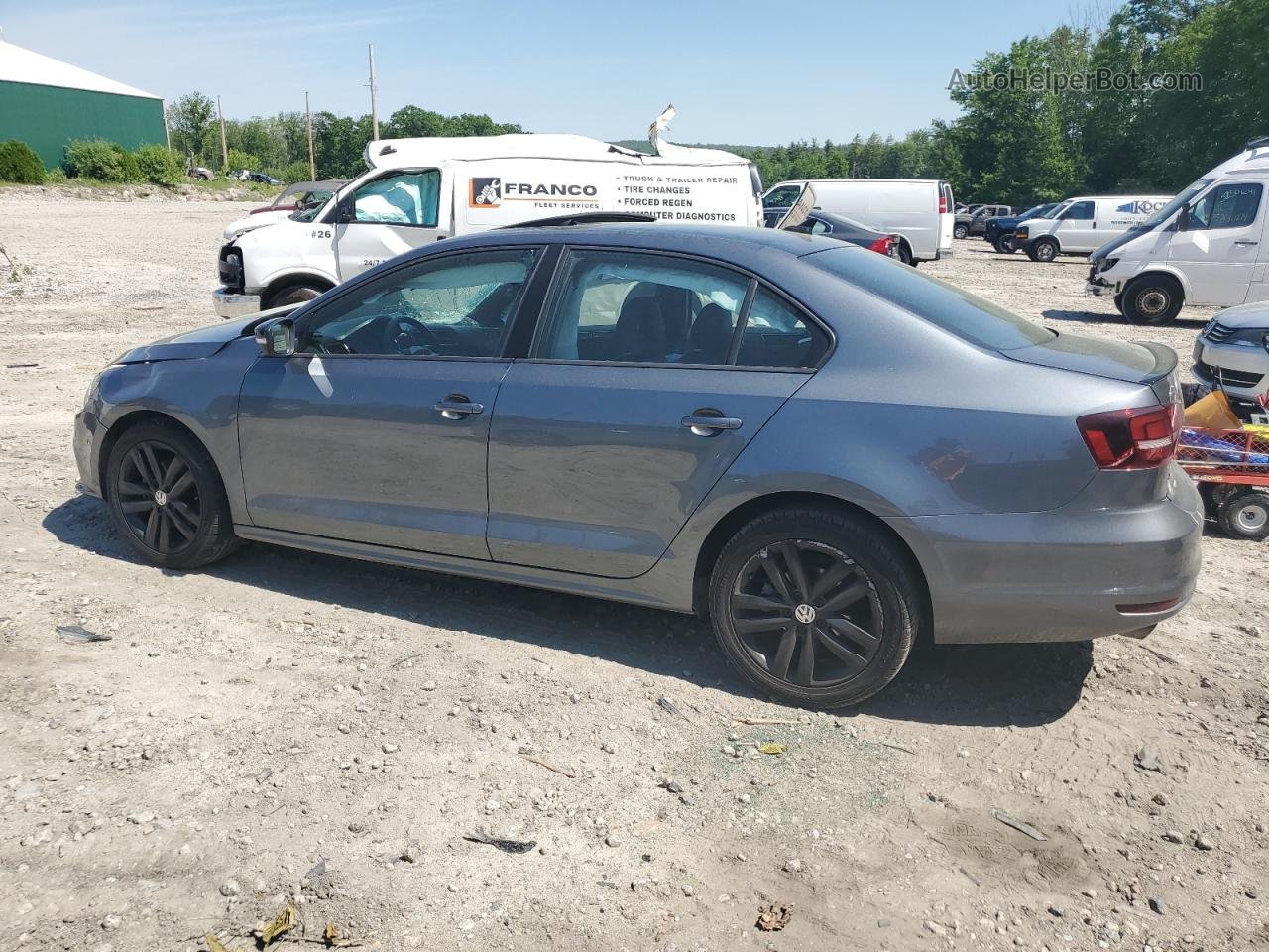 2018 Volkswagen Jetta Sport Charcoal vin: 3VWD17AJ7JM211741