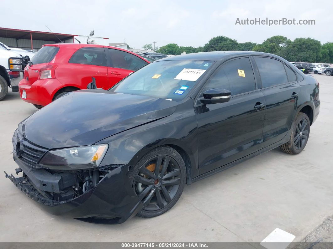 2018 Volkswagen Jetta 1.8t Se Sport Black vin: 3VWD17AJ7JM226160