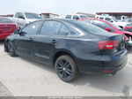 2018 Volkswagen Jetta 1.8t Se Sport Black vin: 3VWD17AJ7JM226160