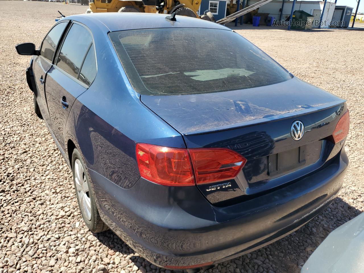 2014 Volkswagen Jetta Se Синий vin: 3VWD17AJ8EM245645