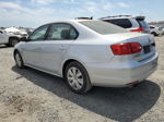 2014 Volkswagen Jetta Se Silver vin: 3VWD17AJ8EM262591