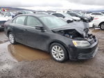 2014 Volkswagen Jetta Se Black vin: 3VWD17AJ8EM367874