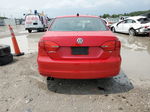 2014 Volkswagen Jetta Se Red vin: 3VWD17AJ8EM388448