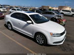 2014 Volkswagen Jetta Sedan Se White vin: 3VWD17AJ8EM407421