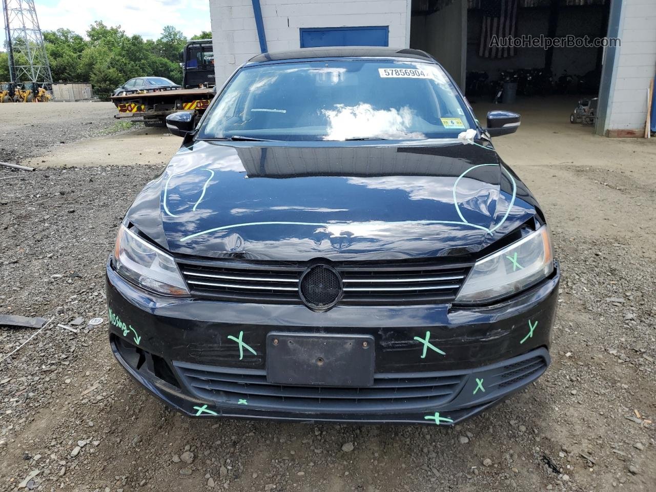 2014 Volkswagen Jetta Se Черный vin: 3VWD17AJ8EM417575