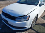 2014 Volkswagen Jetta 1.8t Se White vin: 3VWD17AJ8EM420931