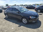 2014 Volkswagen Jetta Se Black vin: 3VWD17AJ8EM431573