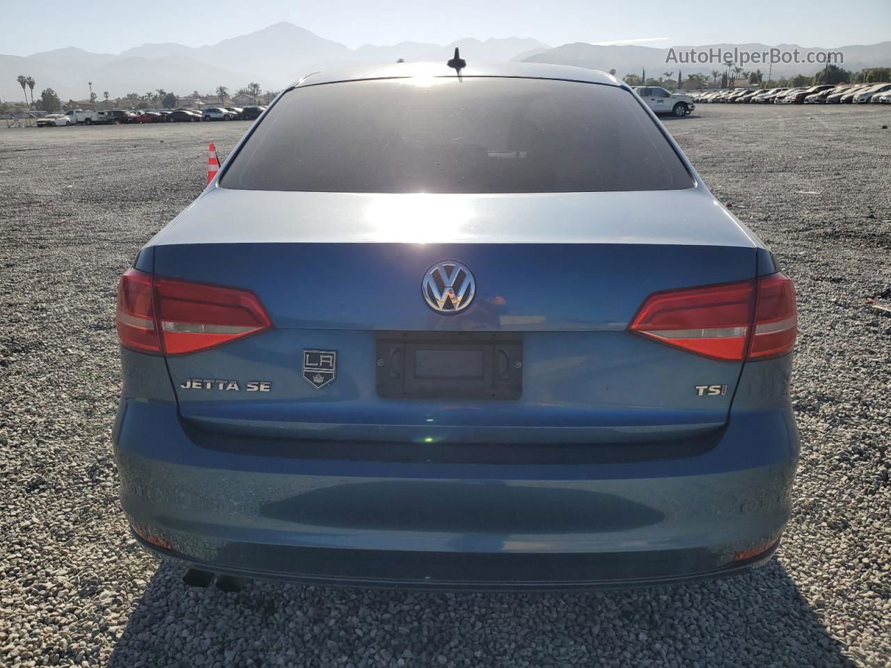 2015 Volkswagen Jetta Se Синий vin: 3VWD17AJ8FM243069