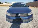 2015 Volkswagen Jetta Se Blue vin: 3VWD17AJ8FM243069