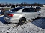 2015 Volkswagen Jetta Se Silver vin: 3VWD17AJ8FM258803