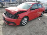 2015 Volkswagen Jetta Se Red vin: 3VWD17AJ8FM284267