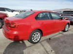 2015 Volkswagen Jetta Se Red vin: 3VWD17AJ8FM284267