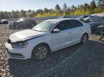 2015 Volkswagen Jetta Se White vin: 3VWD17AJ8FM301956