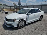 2015 Volkswagen Jetta Se White vin: 3VWD17AJ8FM312374