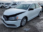 2015 Volkswagen Jetta Se Белый vin: 3VWD17AJ8FM417562