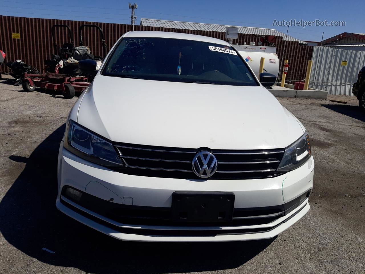 2016 Volkswagen Jetta Sport White vin: 3VWD17AJ8GM344324