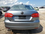 2014 Volkswagen Jetta Se Gray vin: 3VWD17AJ9EM244908