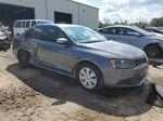 2014 Volkswagen Jetta Se Gray vin: 3VWD17AJ9EM244908