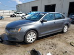 2014 Volkswagen Jetta Se Gray vin: 3VWD17AJ9EM244908