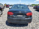 2014 Volkswagen Jetta Se Black vin: 3VWD17AJ9EM373831