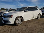 2015 Volkswagen Jetta Se White vin: 3VWD17AJ9FM249723