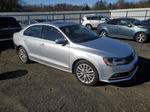 2015 Volkswagen Jetta Se Silver vin: 3VWD17AJ9FM272922