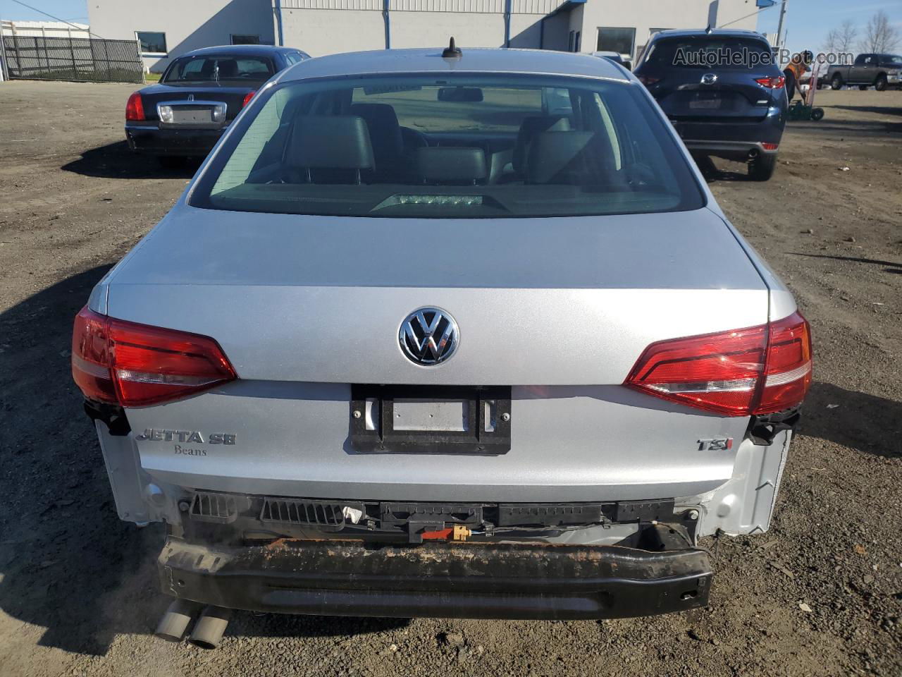 2015 Volkswagen Jetta Se Серебряный vin: 3VWD17AJ9FM272922