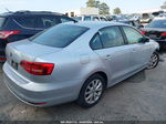 2015 Volkswagen Jetta 1.8t Se Silver vin: 3VWD17AJ9FM308141