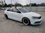 2015 Volkswagen Jetta Se White vin: 3VWD17AJ9FM314697