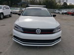 2015 Volkswagen Jetta Se White vin: 3VWD17AJ9FM314697