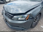 2016 Volkswagen Jetta 1.8t Sport Gray vin: 3VWD17AJ9GM398084