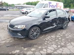 2016 Volkswagen Jetta 1.8t Sport Black vin: 3VWD17AJ9GM414249