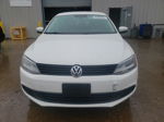 2014 Volkswagen Jetta Se White vin: 3VWD17AJXEM222948