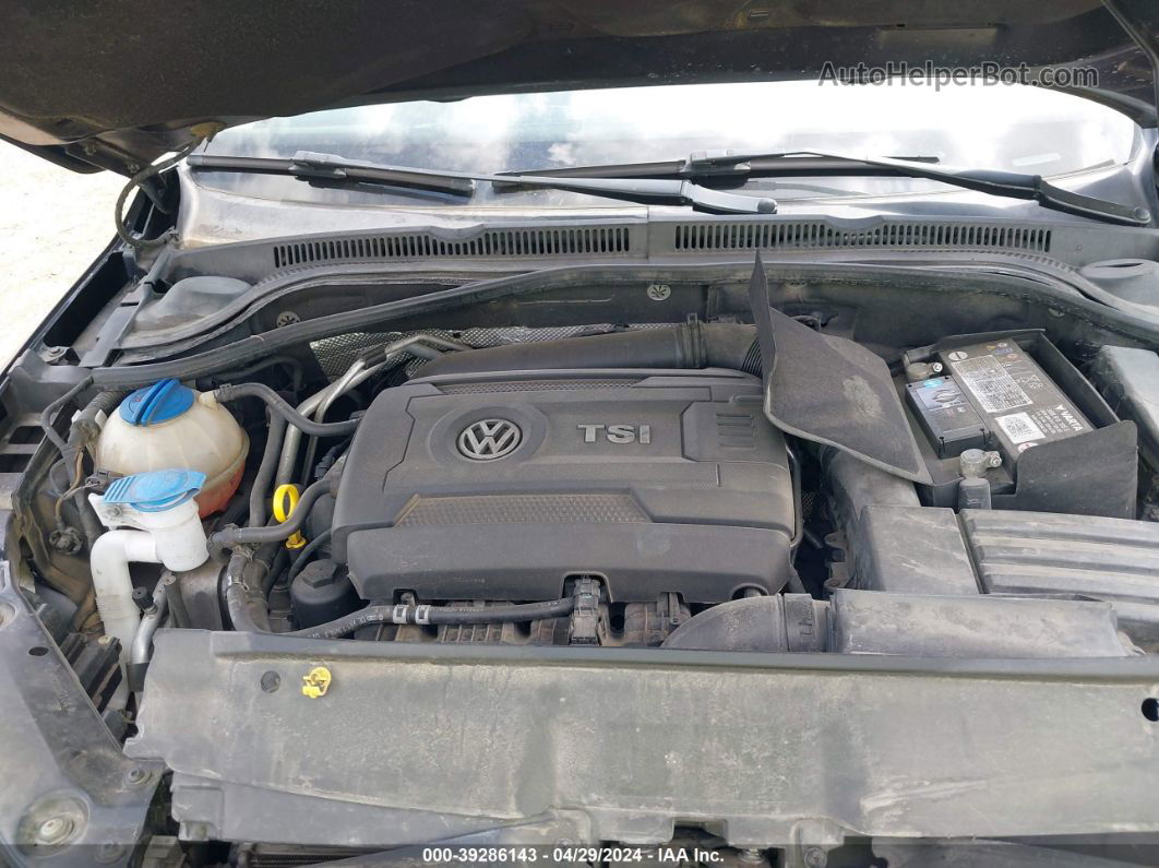 2014 Volkswagen Jetta 1.8t Se Black vin: 3VWD17AJXEM365981