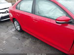 2014 Volkswagen Jetta 1.8t Se Red vin: 3VWD17AJXEM403466