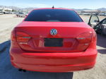 2014 Volkswagen Jetta Se Red vin: 3VWD17AJXEM415374