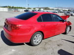 2014 Volkswagen Jetta Se Red vin: 3VWD17AJXEM415374