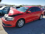 2014 Volkswagen Jetta Se Red vin: 3VWD17AJXEM415374