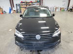 2015 Volkswagen Jetta Se Black vin: 3VWD17AJXFM204449