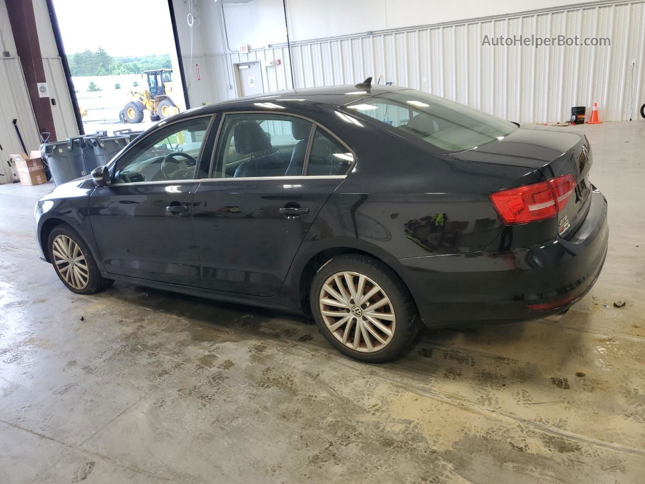 2015 Volkswagen Jetta Se Черный vin: 3VWD17AJXFM204449