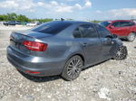 2015 Volkswagen Jetta Se Gray vin: 3VWD17AJXFM211563