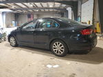 2015 Volkswagen Jetta Se Black vin: 3VWD17AJXFM219453