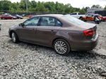 2015 Volkswagen Jetta Se Brown vin: 3VWD17AJXFM246944