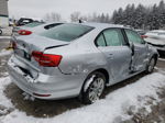 2015 Volkswagen Jetta Se Silver vin: 3VWD17AJXFM309556